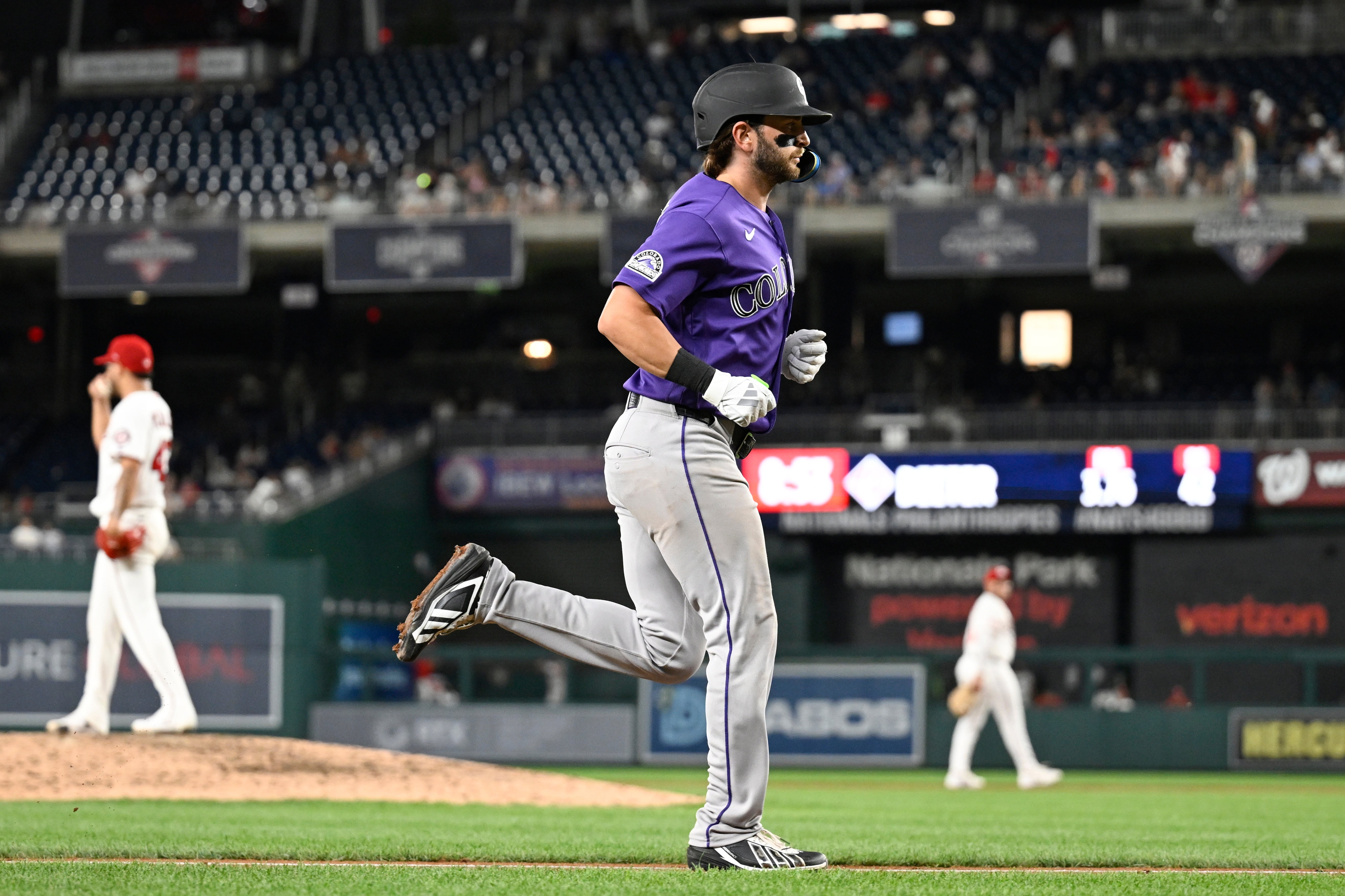 Grand slam de Connor Norby y 3 jonrones de 2 carreras dan a Rockies triunfo de 13-1 ante Nacionales
