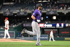 Grand slam de Connor Norby y 3 jonrones de 2 carreras dan a Rockies triunfo de 13-1 ante Nacionales