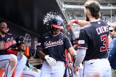 Nacionales vencen por 7-1 a Rockies para dividir la serie de 4 juegos