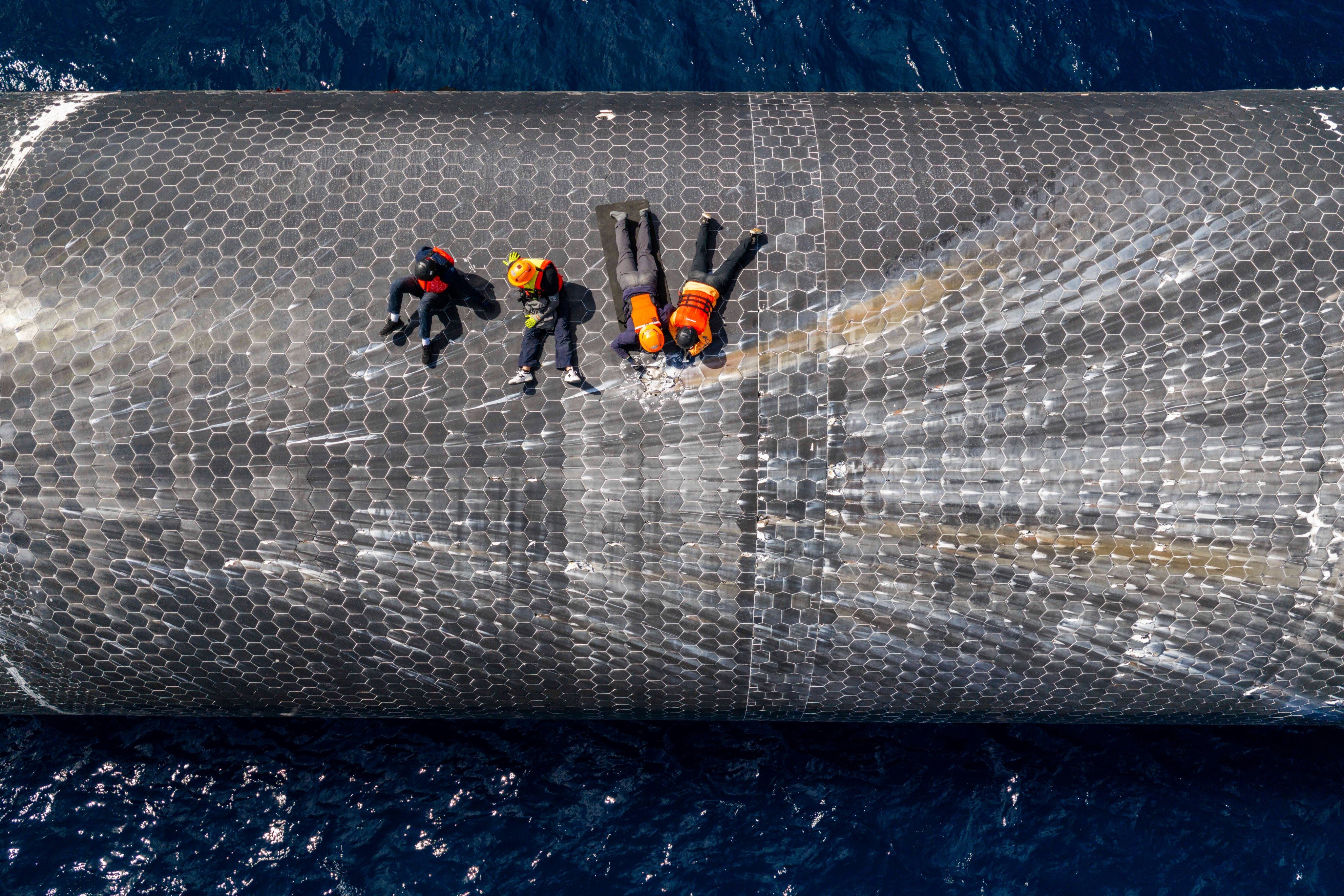 AMN-CIE SPACEX-NAVE RECUPERADA