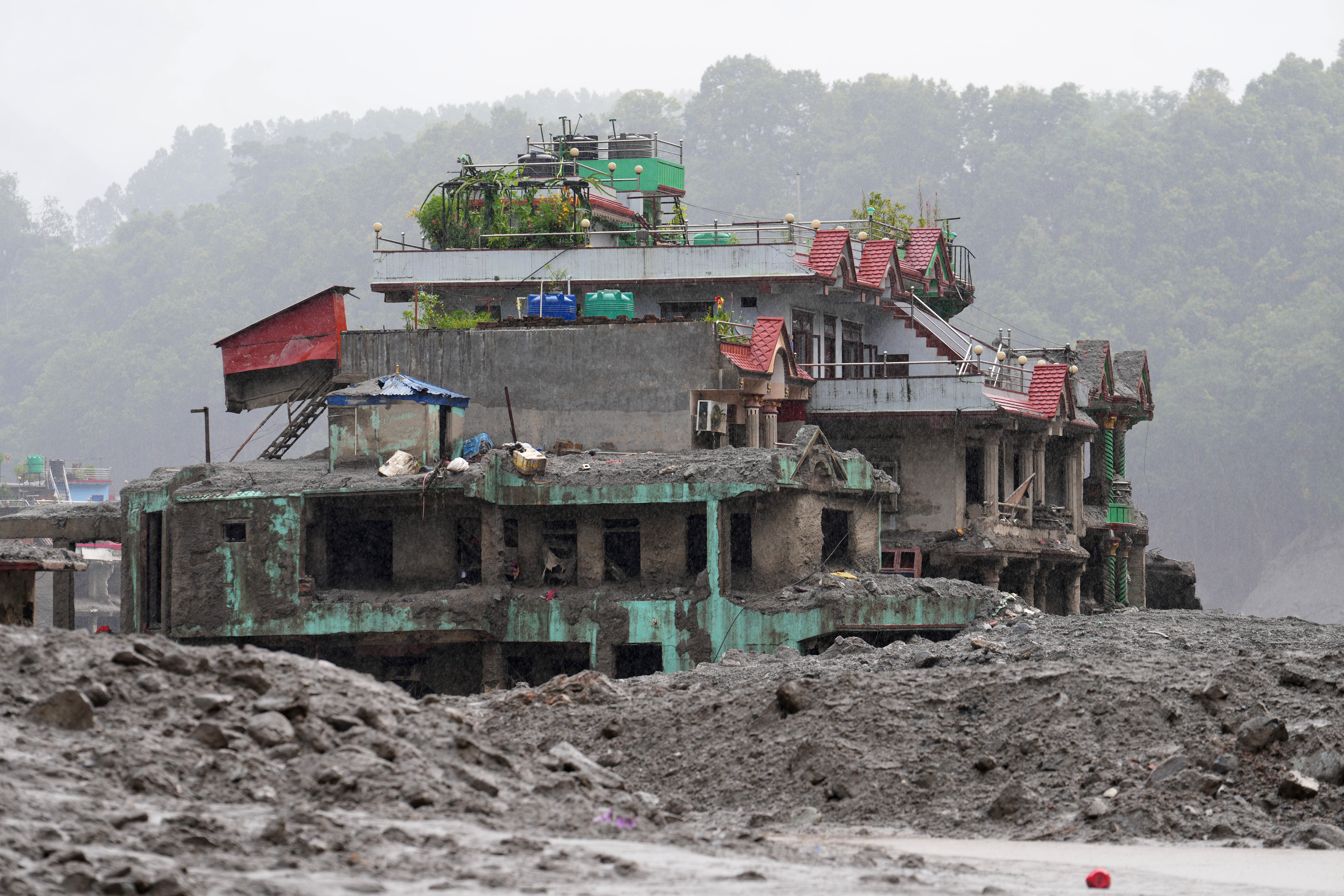NEPAL-INUNDACIONES
