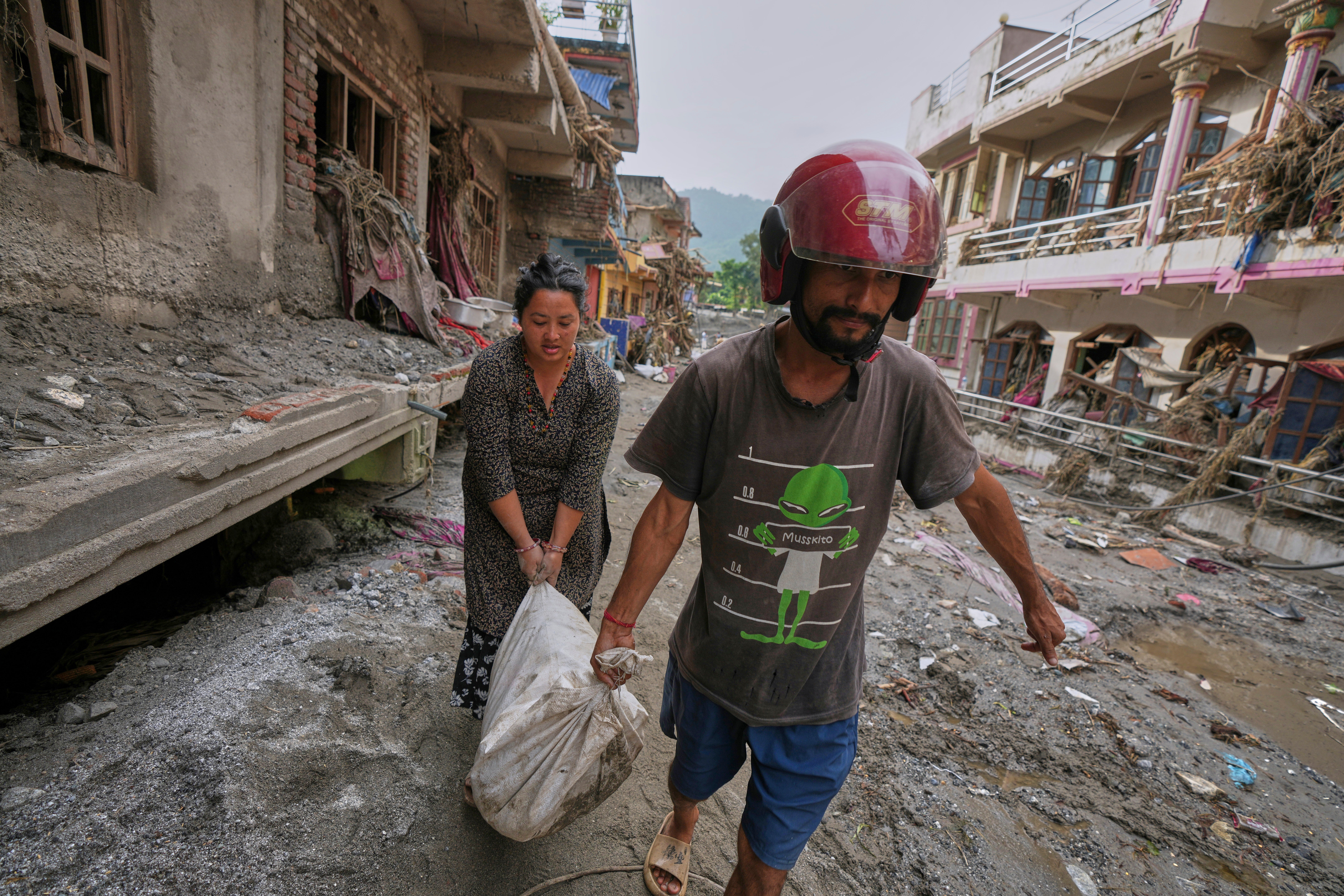 NEPAL-INUNDACIONES