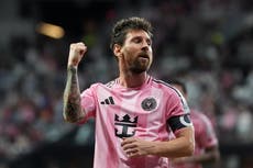 Messi desata una goleada histórica: 4 goles y 1 asistencia en goleada 7-1 del Inter Miami