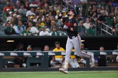 Leody Taveras impulsa 3 carreras y los Orioles vencen5-3 a Atléticos