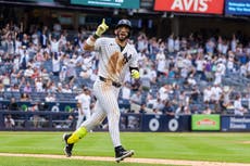 Austin Wells pega 2 jonrones en una octava de 9 carreras y Yankees aplastan por 16-1 a Medias Rojas
