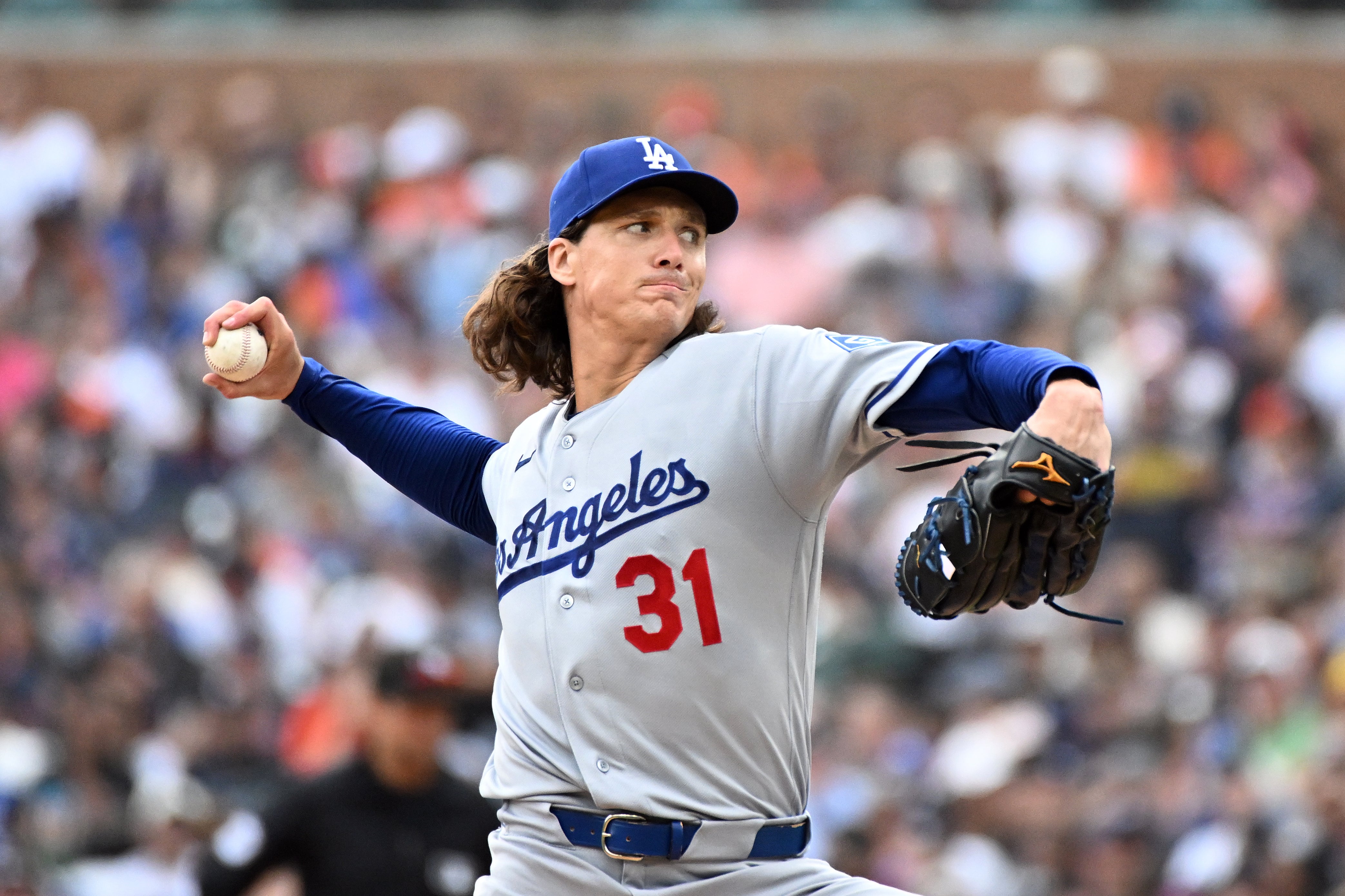 Dodgers Tigers Baseball