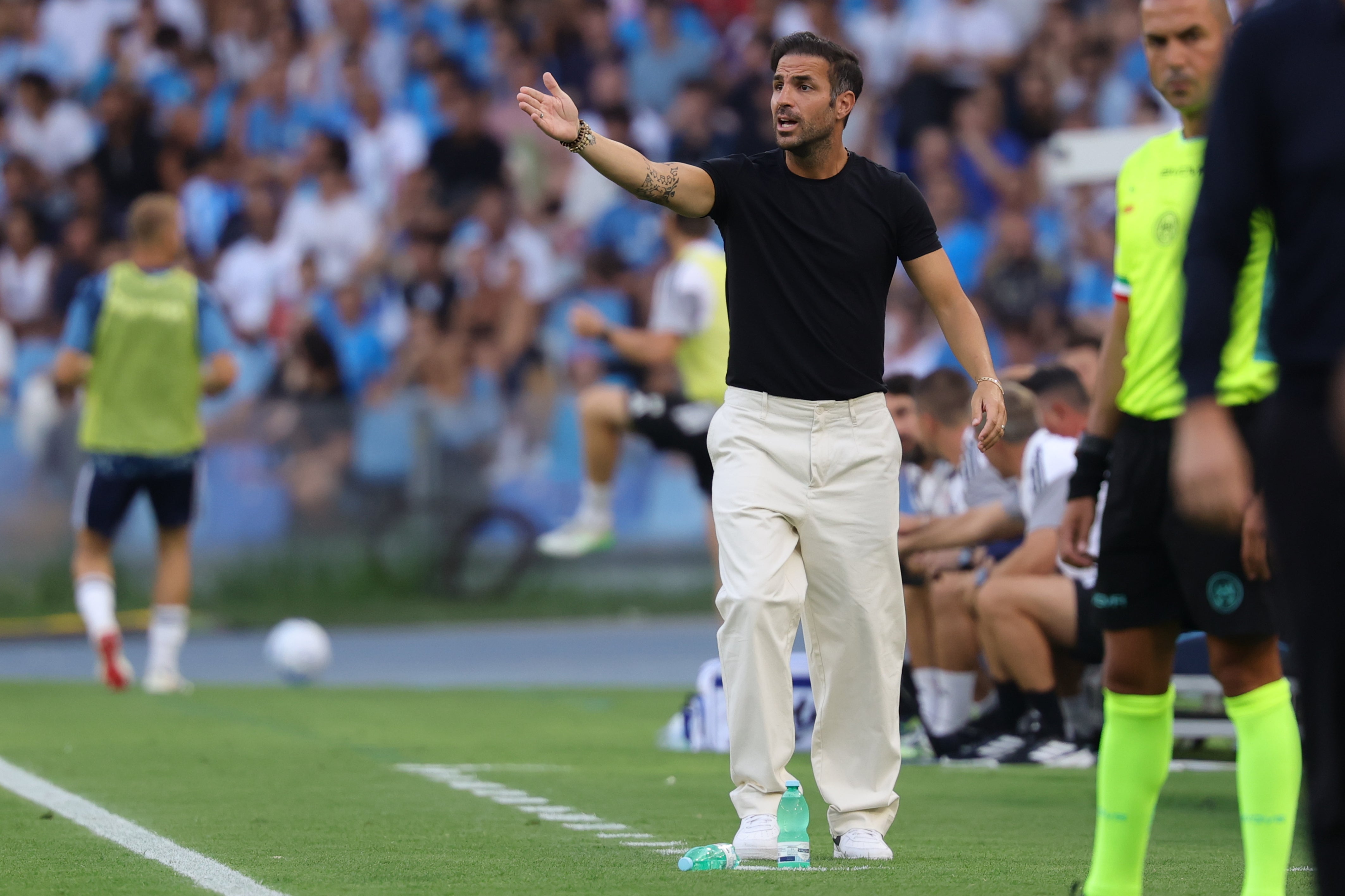 Como y Cesc Fàbregas envían un mensaje en la Serie A antes de su debut en la Liga de Campeones