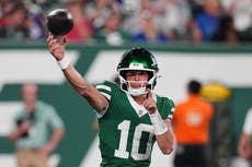 Cade Klubnik gana el puesto de quarterback suplente de los Jets y Ossai se lesiona