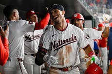 Daylen Lile sigue en racha con 2 jonrones y los Nacionales vencen 6-3 a los Marlins
