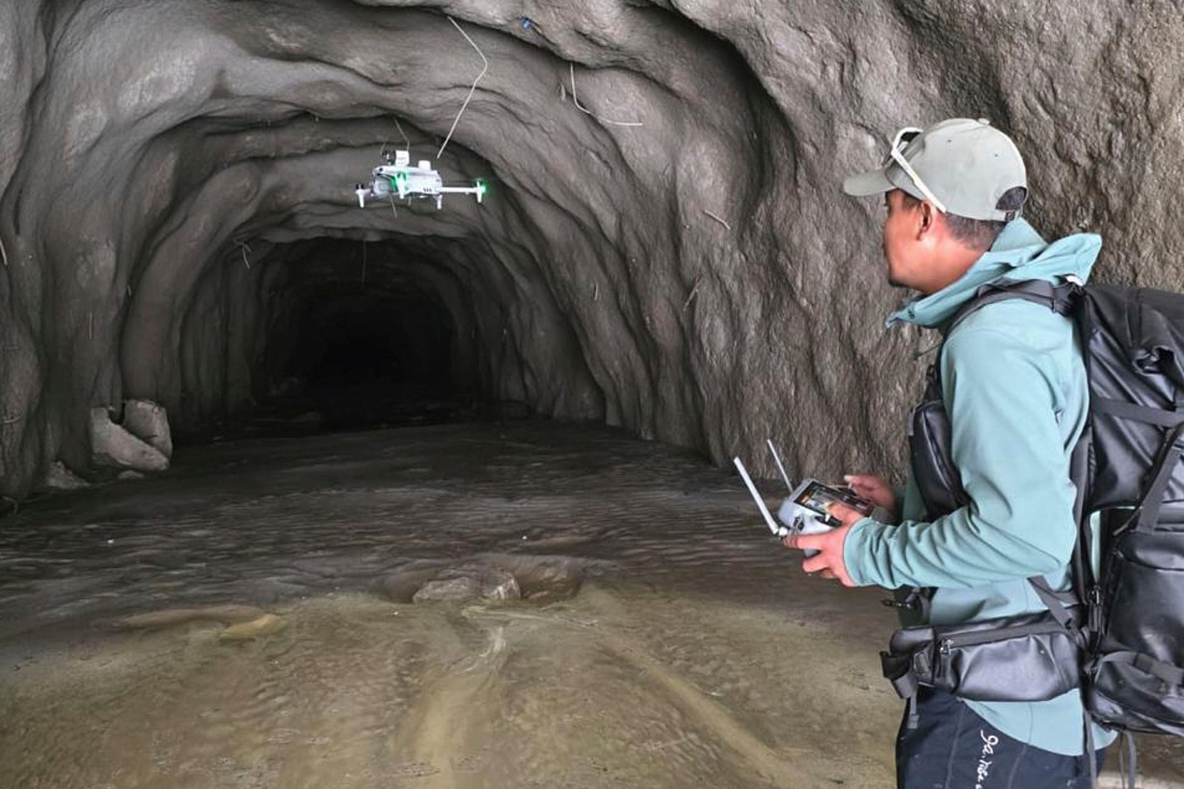 NEPAL INUNDACIONES DRONES