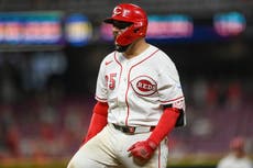 Trevino impulsa la carrera de la ventaja en la 8ª y Rojos superan 4-3 a Padres
