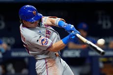 Nick Morabito impulsa a Mets con doble de 3 carreras, su 1er hit, en triunfo 10-4 ante Rays