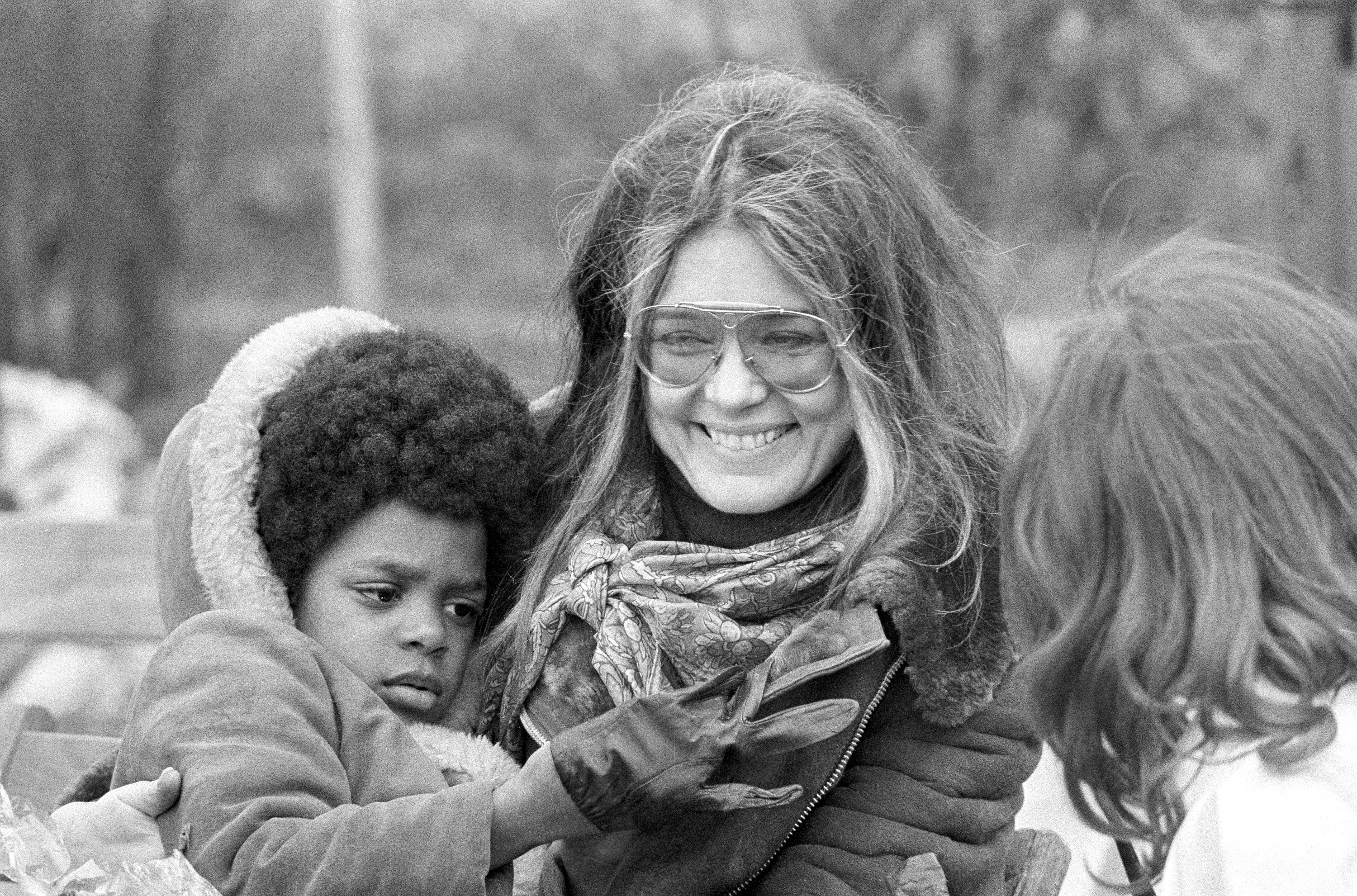 AP Fotos: Gloria Steinem como líder del movimiento feminista