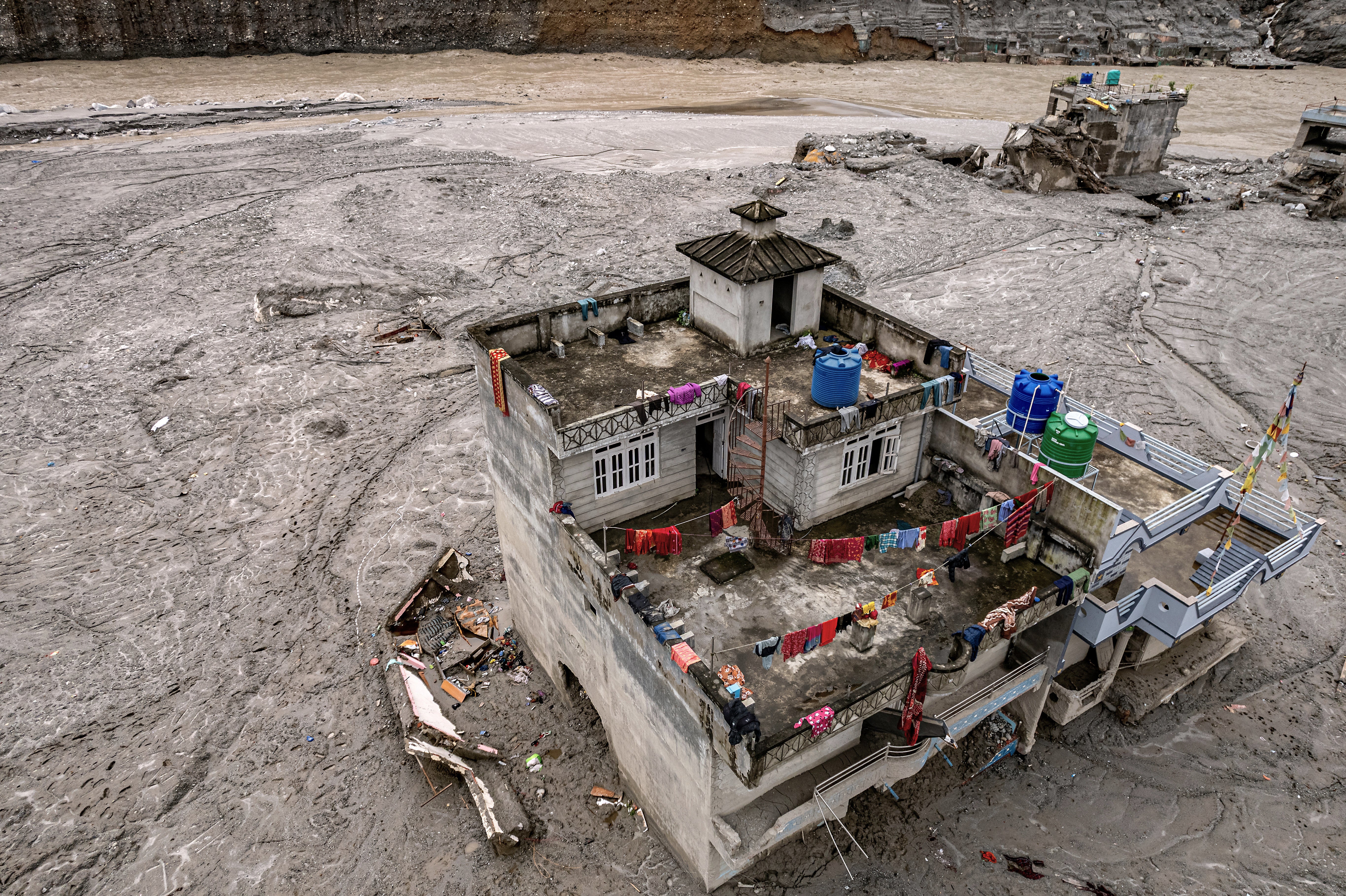 NEPAL-INUNDACIONES