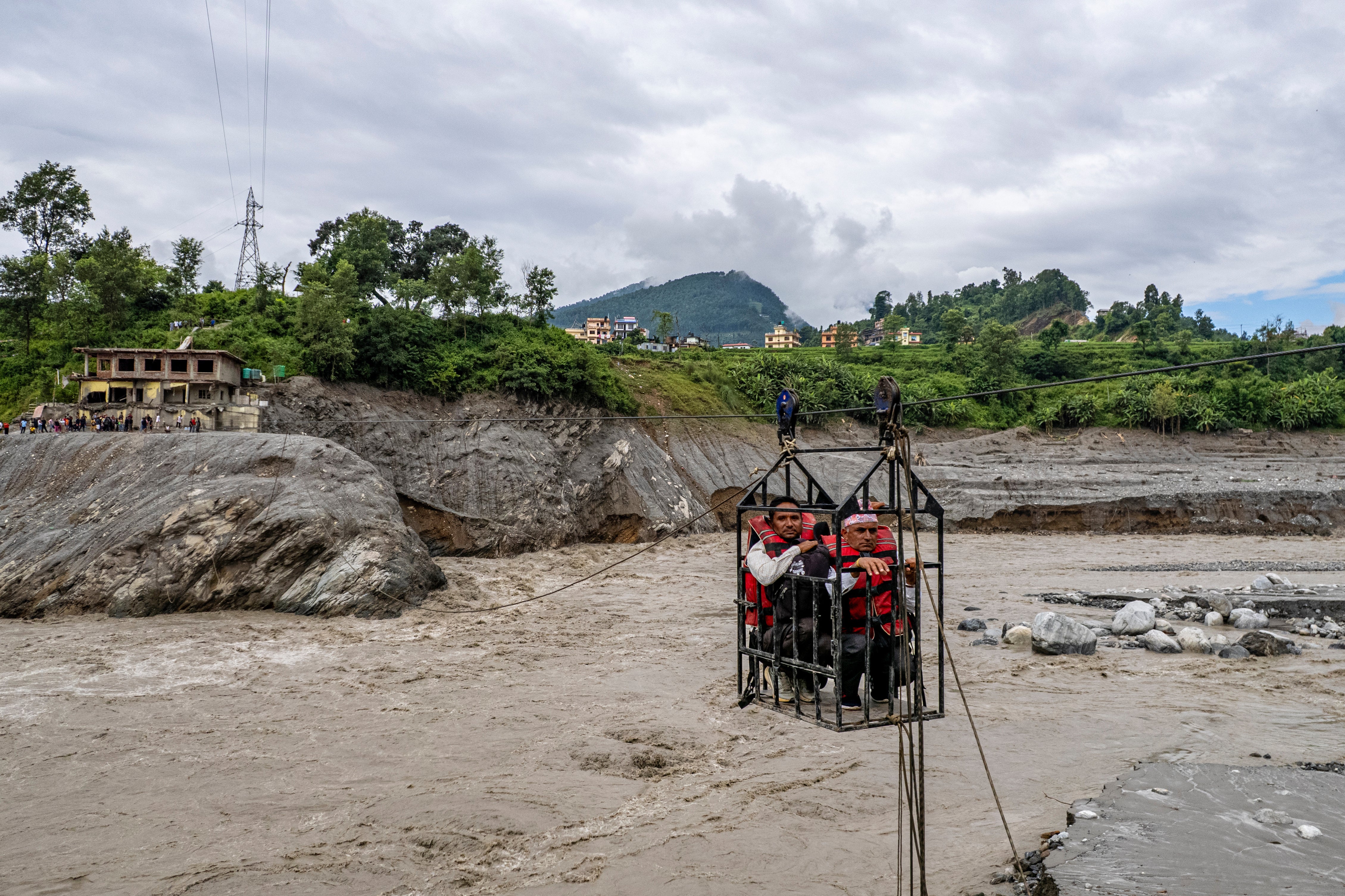 NEPAL-INUNDACIONES
