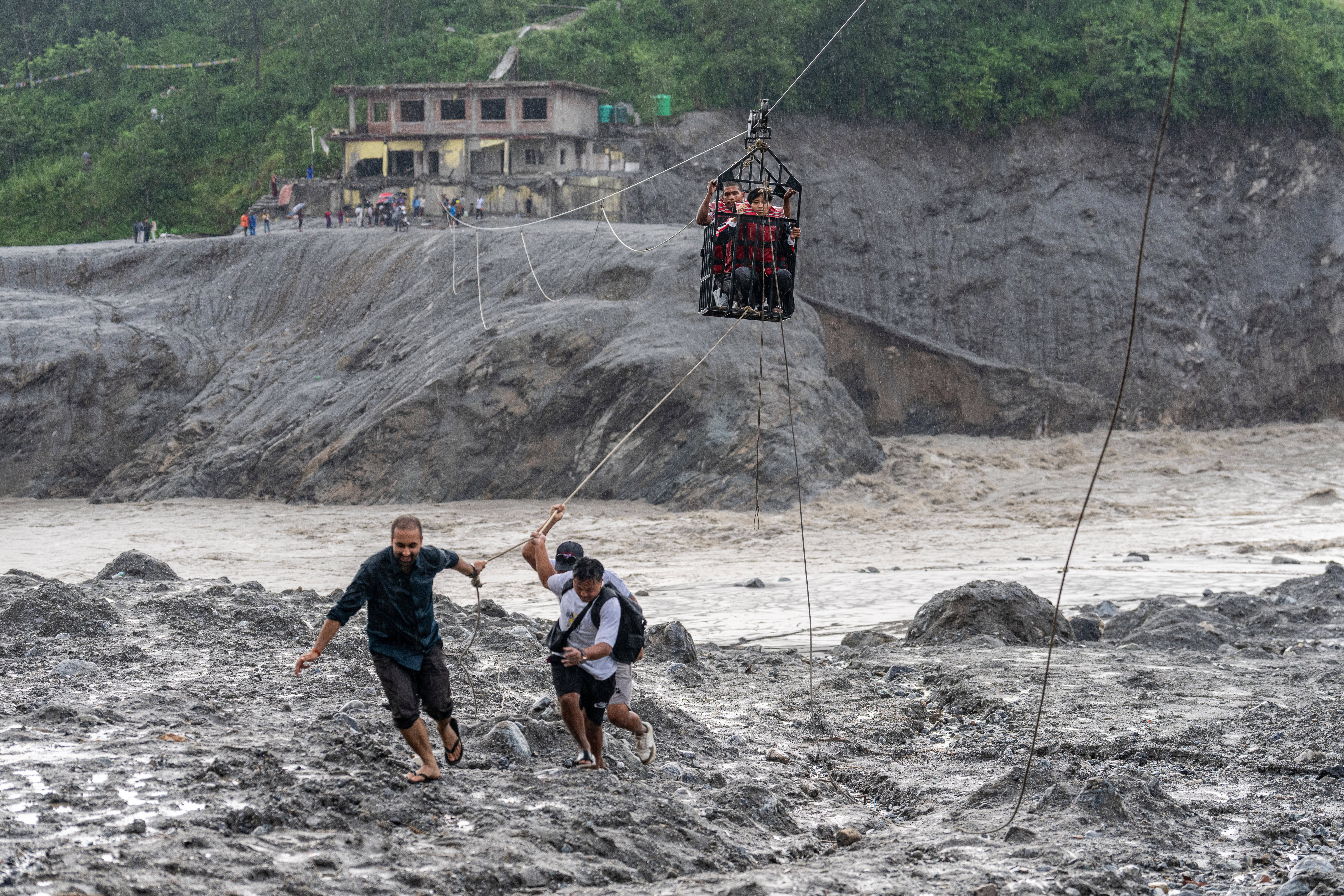 NEPAL-INUNDACIONES
