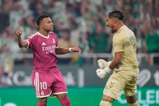 Mbappé falla un penalti al final y Real Madrid cae ante Betis
