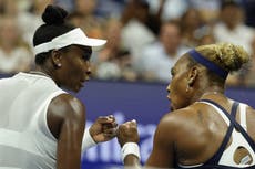 Serena y Venus Williams pierden desempate de su partido de regreso al US Open