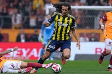 Guendouzi del Fenerbahce: suspendido 2 partidos de Champions tras choques en Lyon