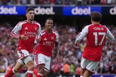 Arsenal lidera la Premier, Augsburg asalta la cima en Alemania y Reyna brilla con gol en Francia