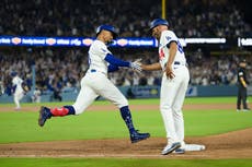 Mookie Betts conecta un jonrón de 3 carreras y los Dodgers ganan 7-5 a Nacionales