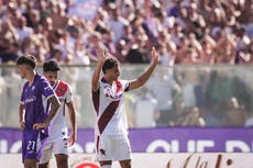 Fabio Grosso de Fiorentina, 1er técnico despedido esta temporada en las 5 grandes ligas de Europa