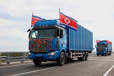 Rusia y Norcorea inauguran el primer puente carretero sobre su frontera compartida