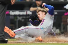 El novato A.J. Ewing pega 3 hits y remolca 3 y Mets vencen 9-4 a Marlins