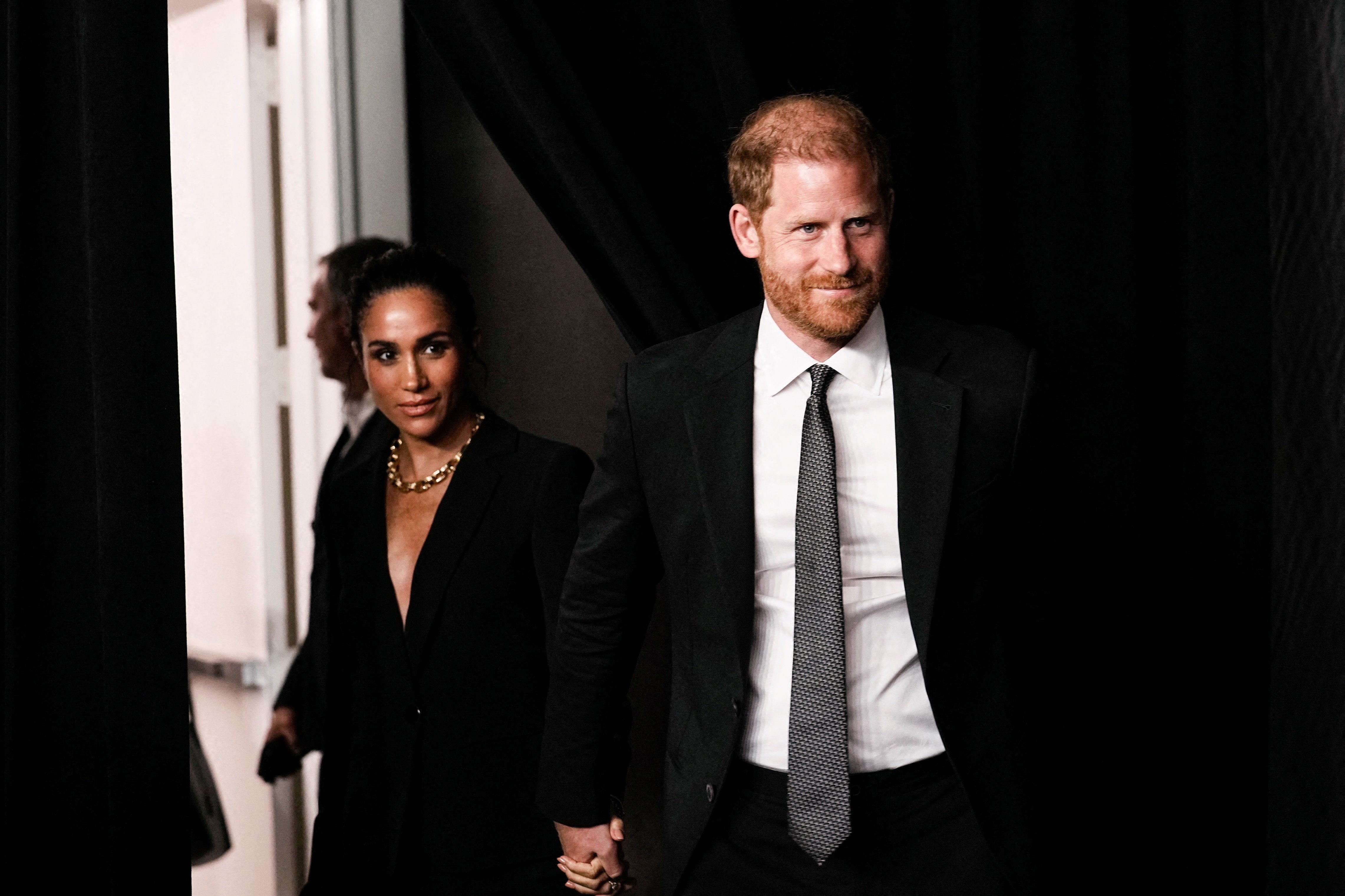 El príncipe Harry y Meghan, duque y duquesa de Sussex