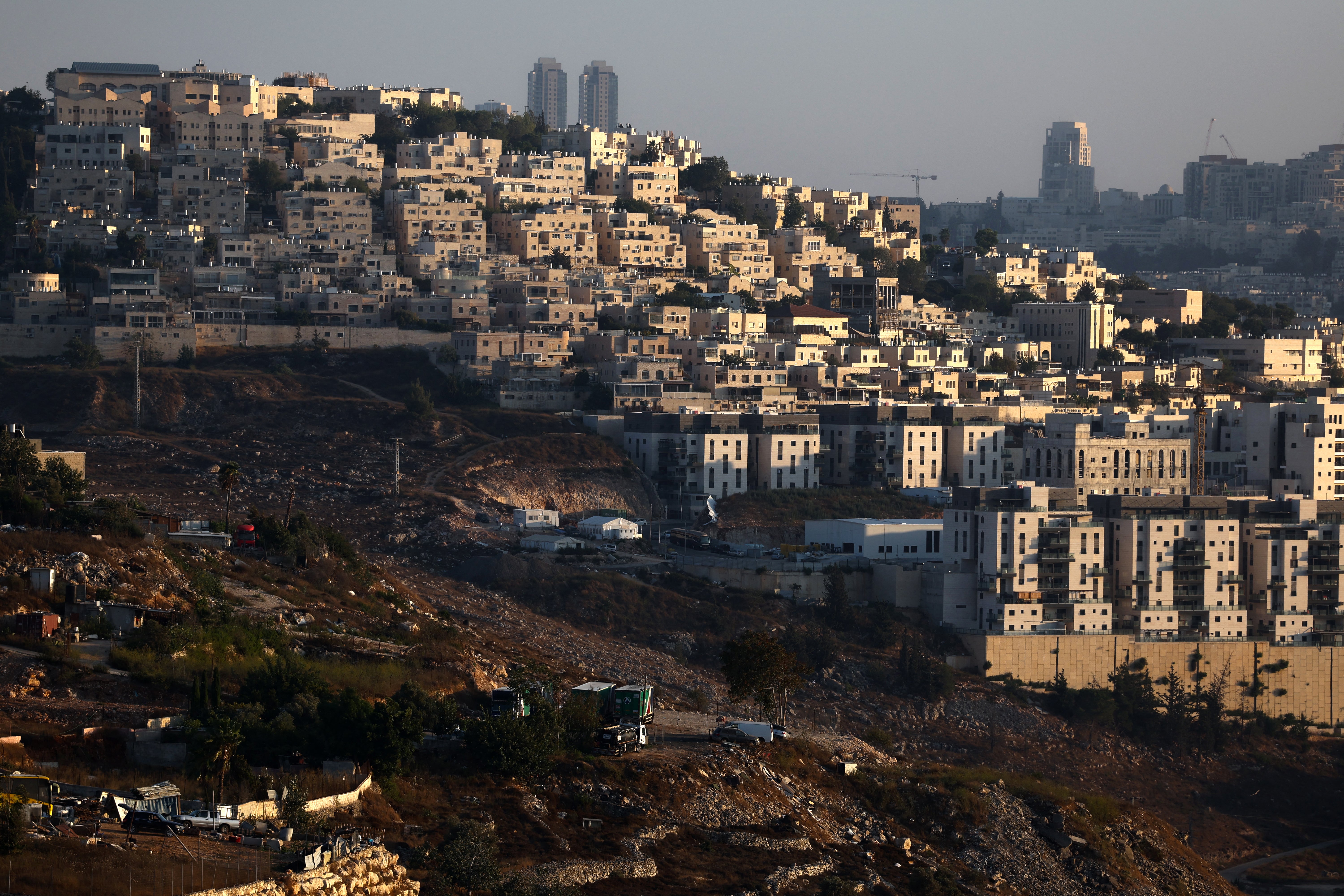 Ramat Shlomo, un asentamiento judío en el sector oriental de Jerusalén, anexado por Israel, el 7 de septiembre