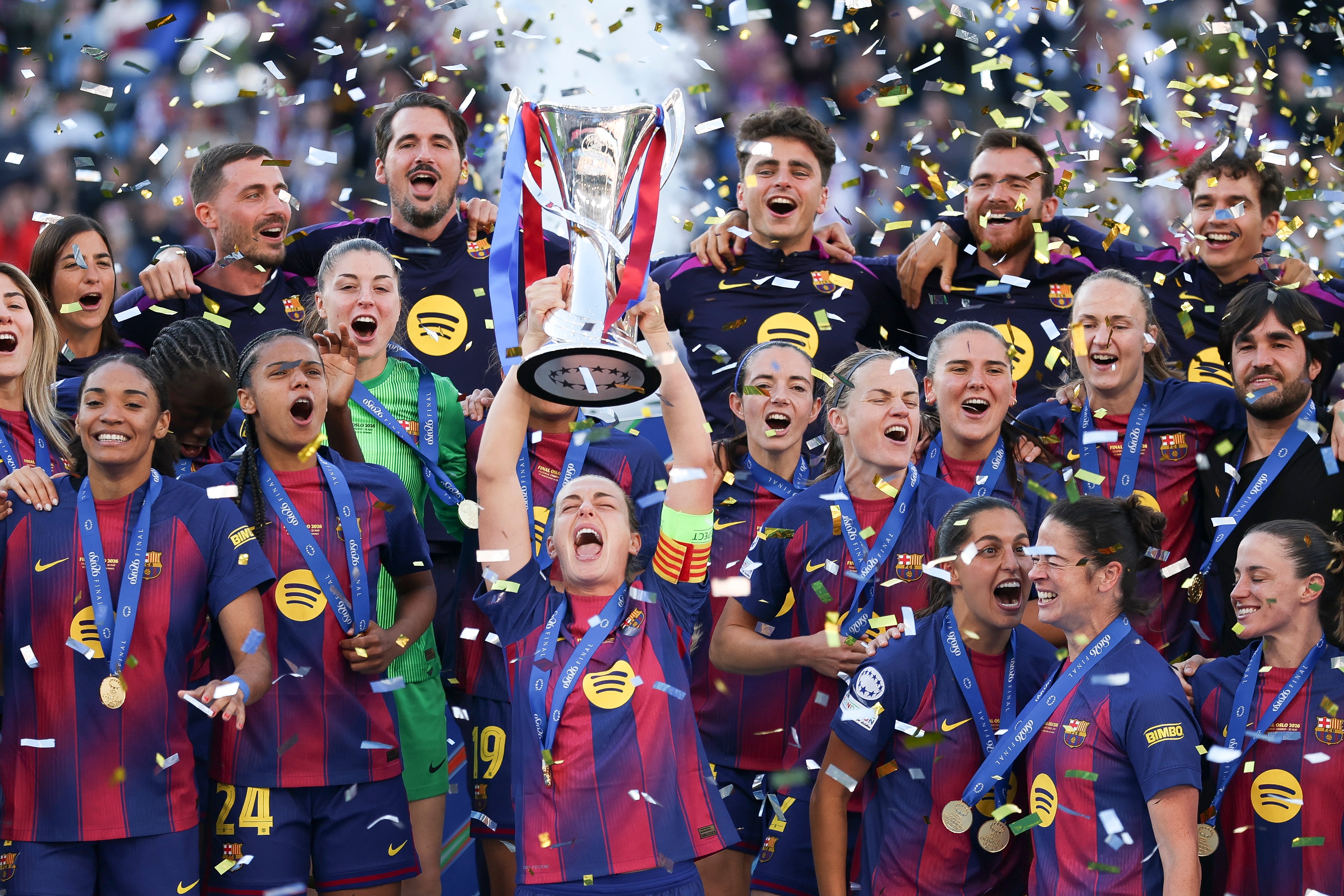 El Barcelona conquistó la Liga de Campeones femenina por tercera vez en cuatro años