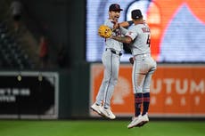 Jonrón de 3 carreras de Bazzana y 2 impulsadas de Rocchio dan triunfo a Guardianes, 9-5 ante Orioles