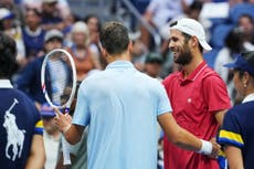 Khachanov llega a semifinales del US Open tras el retiro de Blockx por lesión