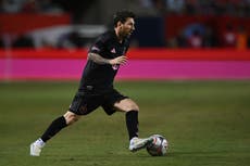 Messi llega a 13 asistencias en la campaña, y el Inter Miami iguala 1-1 con el Fire