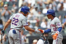 Francisco Lindor pega jonrón y grand slam; Mets apalean 12-2 a los Yankees