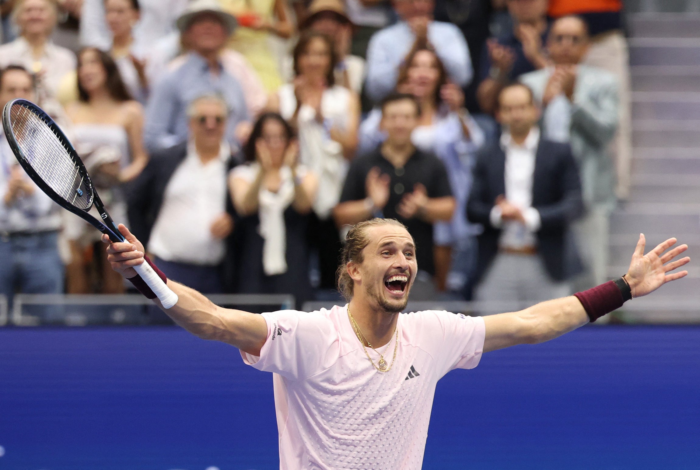 Alexander Zverev vive una escena insólita: no se da cuenta de que ganó en el US Open
