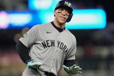 Judge conecta su 1er jonrón desde el 24 de mayo y Yankees aseguran su 61ra postemporada