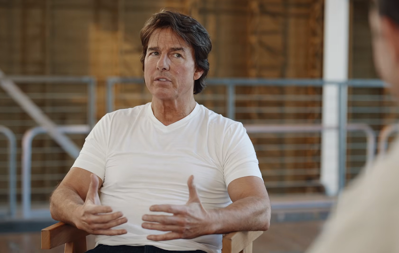 Tom Cruise revela cómo es trabajar con él en el set. 