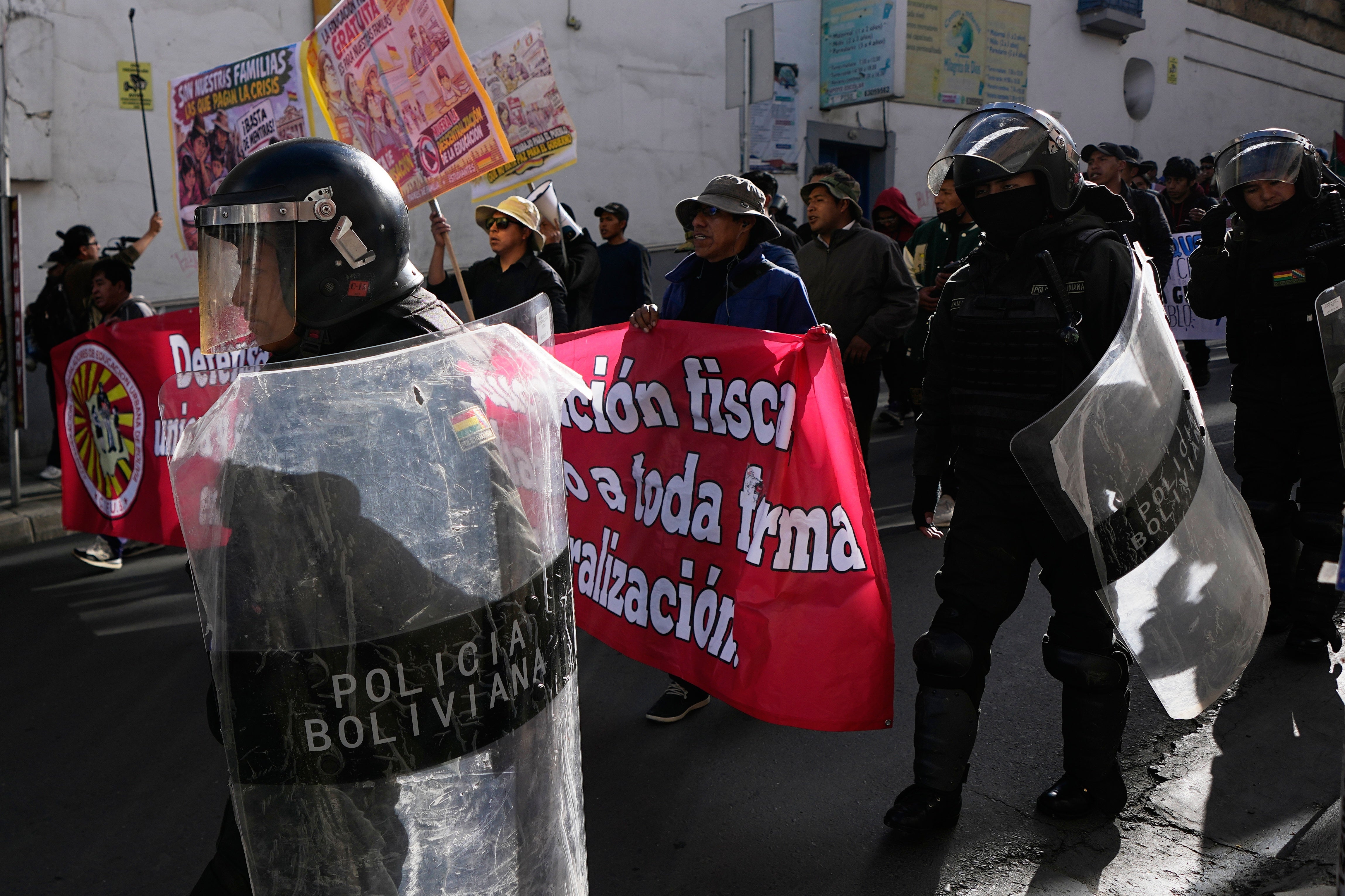 BOLIVIA-PROTESTA