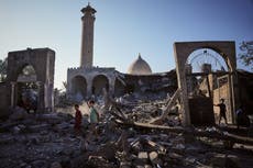 Edificio dañado se derrumba en Gaza y deja al menos 12 muertos y otras noticias en Oriente Medio