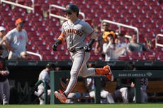 Jonrón de 2 carreras de Drew Gilbert en la décima da a Gigantes triunfo 6-5 ante Cardenales