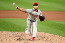 Zack Wheeler lanza 7 entradas en la victoria 7-0 de los Filis sobre los Nacionales