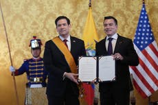 Noboa dice que Ecuador destina 1.500 millones de dólares al año a lucha contra el crimen organizado