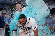 Palacios conecta sencillo impulsor en la 9na y Rays vencen 2-1 a Medias Rojas