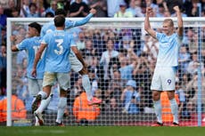 Man City gana un duelo de muchos goles ante Sunderland y se despega en la cima de la Liga Premier