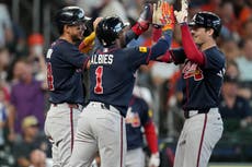 Bravos aseguran el título del Este de la Liga Nacional con triunfo 4-2 sobre Astros