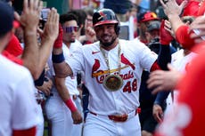 Bernal y Herrera conectan jonrones en la octava y Cardenales vencen 5-3 a Nacionales