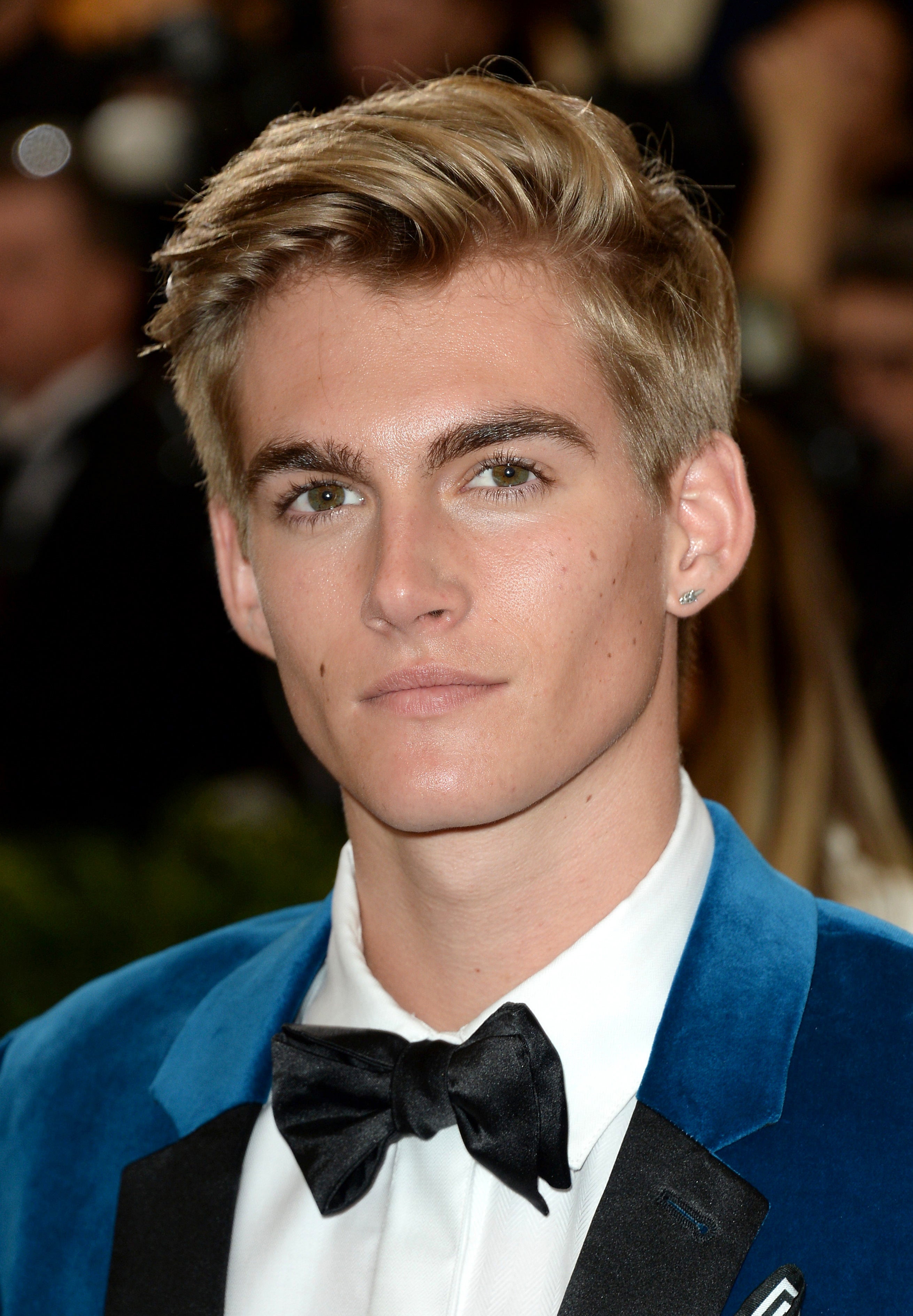 Presley Gerber también trabajó como modelo