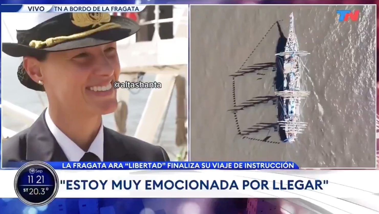 Un marinero desaparece tras una entrevista televisiva.