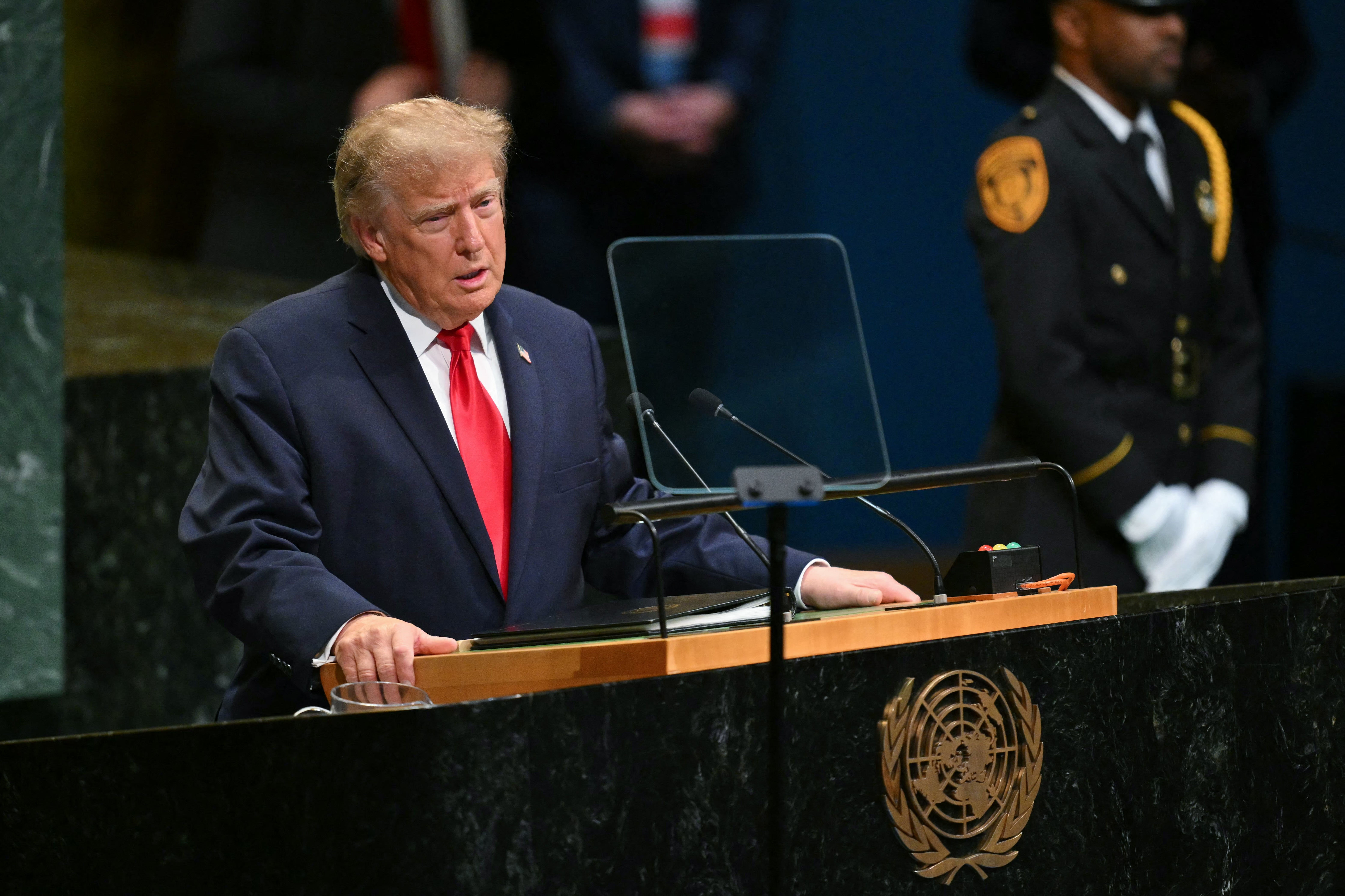 El discurso de Trump ante la AG de la ONU estuvo lleno de demagogia y amenazas